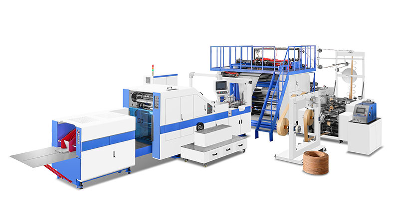 ZXFD+Handel Fully Automatic Handel Paper Bag Machine