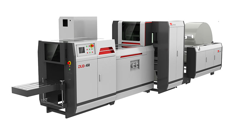 ZXJD-450 Precut Sharp Bottom Paper Bag Machine